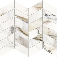 Provenza Unique Marble Mosaico Arrows Paonazzetto Silktech 30x30 / Провенца Унике Марбл Мосаико Агровс
 Паонаццетто Силктех
 30x30 